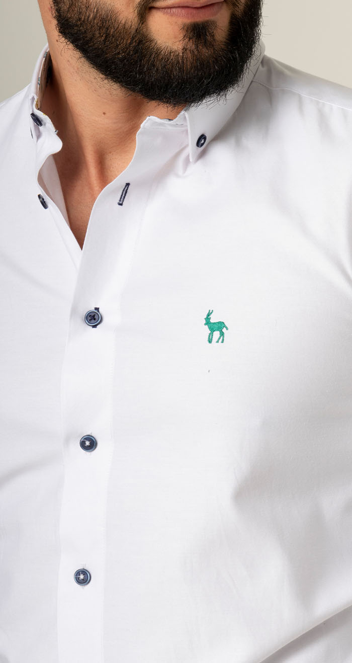 Cómo combinar una camisa blanca para hombre? – Almacenes Gino Passcalli
