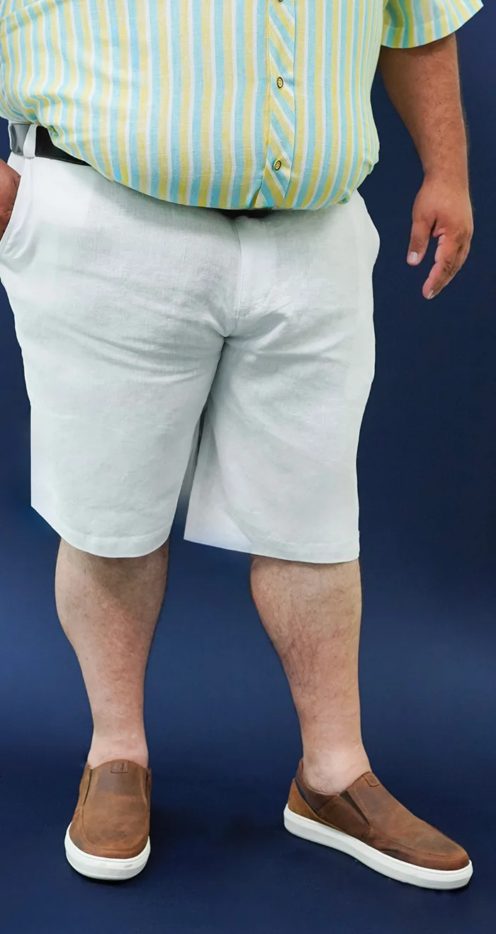 BERMUDA HOMBRE LINO 100% Lino