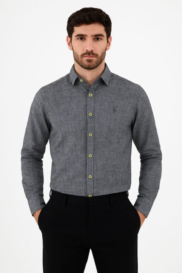CAMISA LINO MC