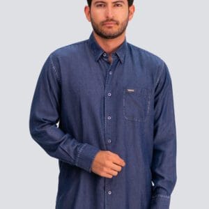 CAMISA TENCEL LYOCELL MC