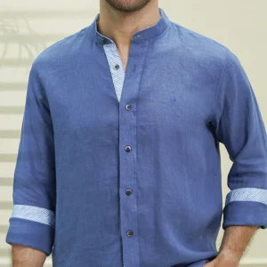 CAMISA 100% LINO SLIM FIT