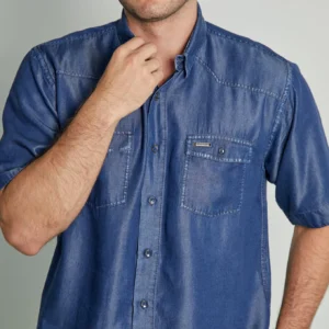 CAMISA 100% TENCEL MC