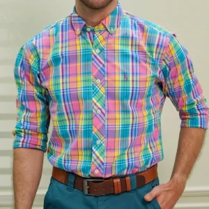 CAMISA 100% ALGODON MC