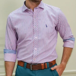 CAMISA 100% ALGODON SLIM FIT