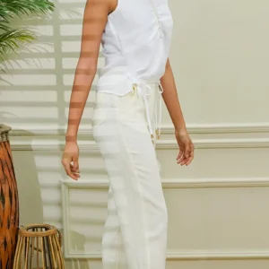 PANTALON 100% LINO SC