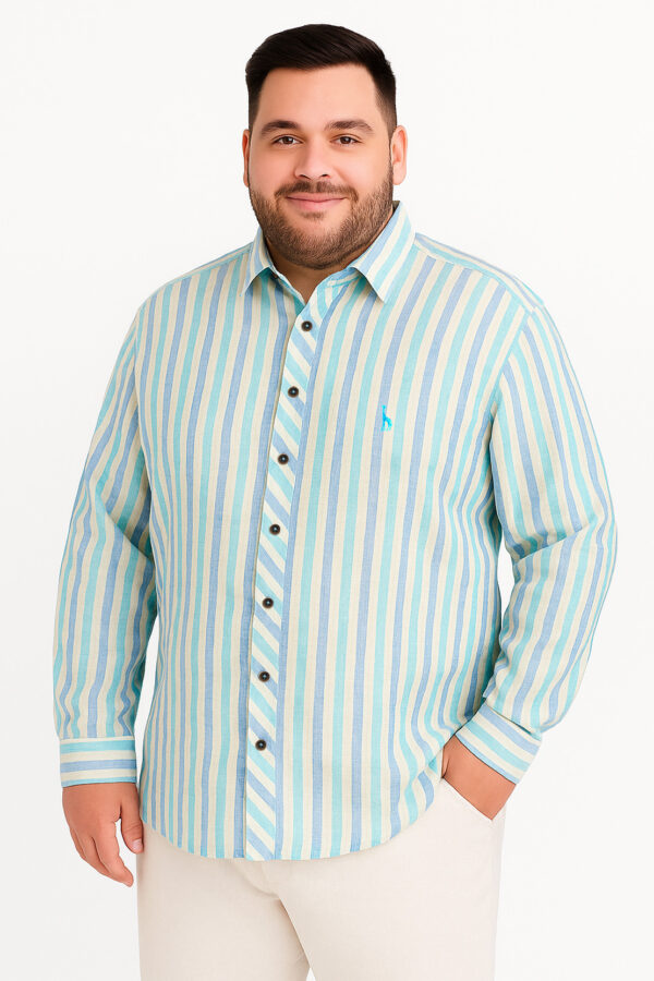 CAMISA HOMBRE EFECTO LINO