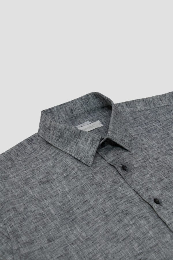 CAMISA MC EFECTO LINO - Imagen 2