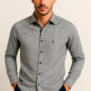 CAMISA MC EFECTO LINO