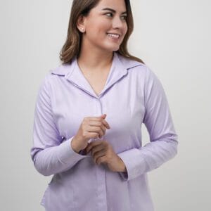 BLUSA DAMA TIPO OXFORD