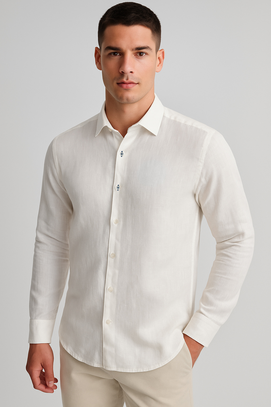 CAMISA EFECTO LINO