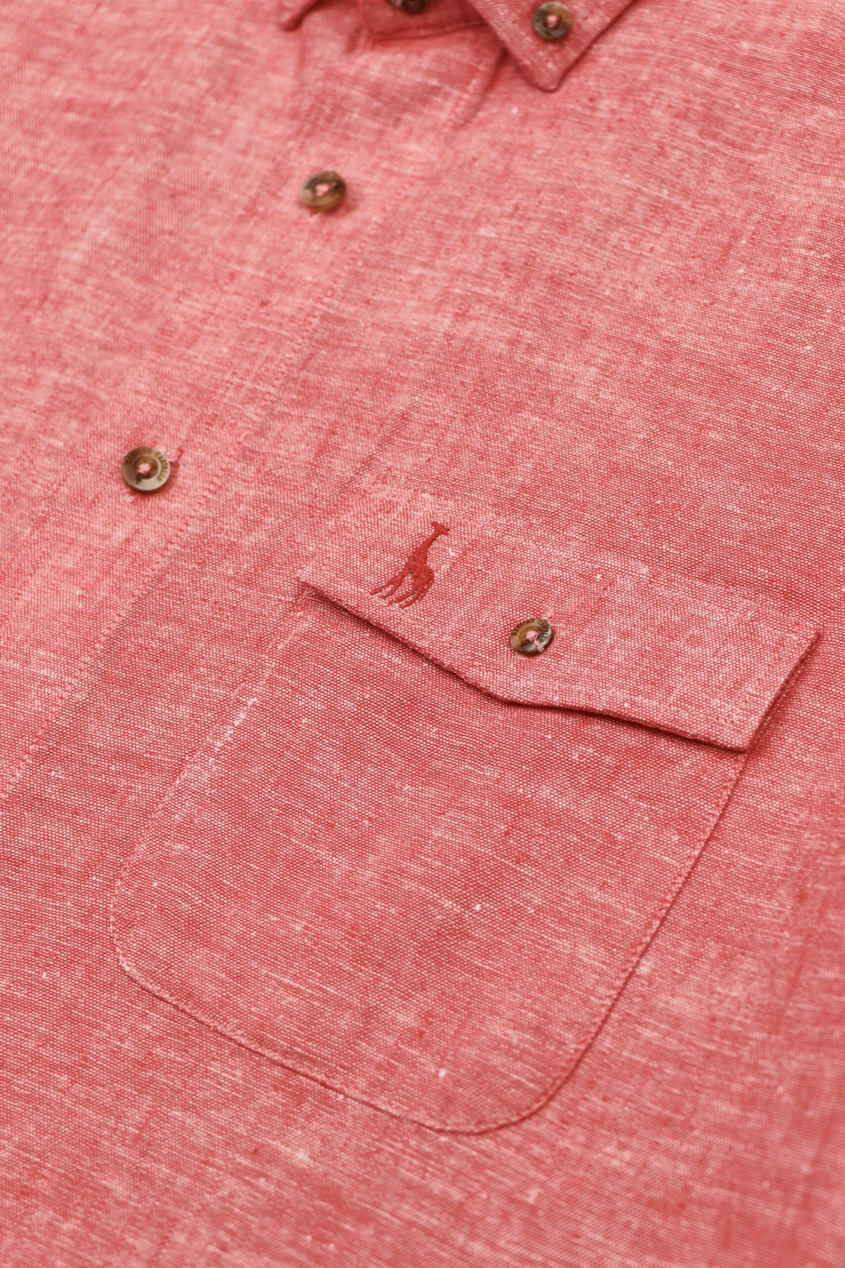CAMISA HOMBRE 80% LINO MC - Imagen 4