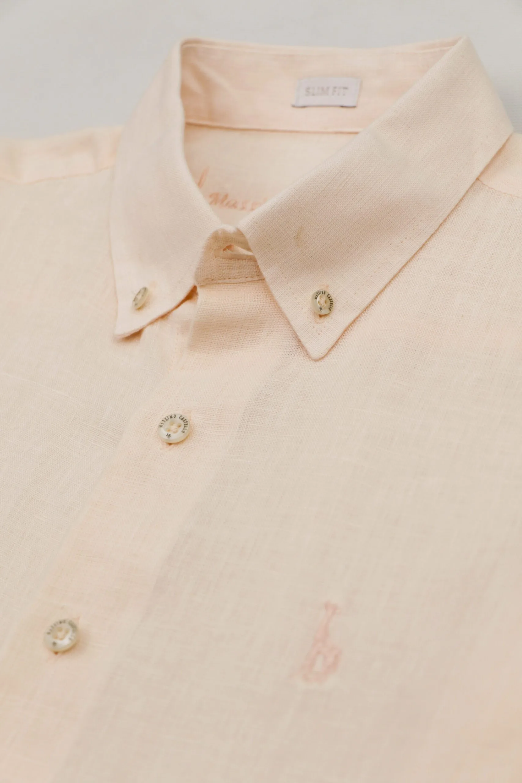 CAMISA 100% LINO SLIM FIT MC - Imagen 4