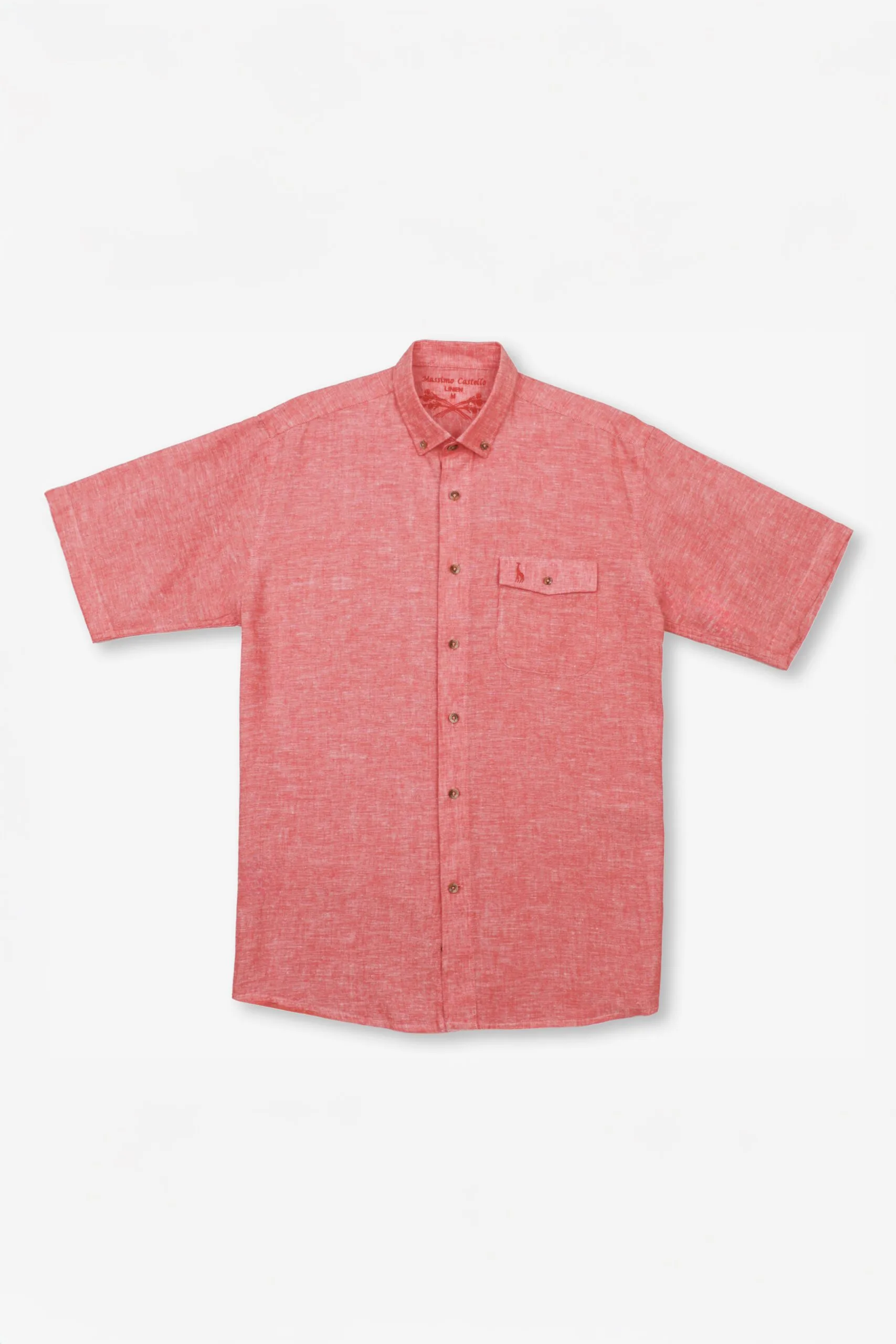 CAMISA HOMBRE 80% LINO MC - Imagen 3