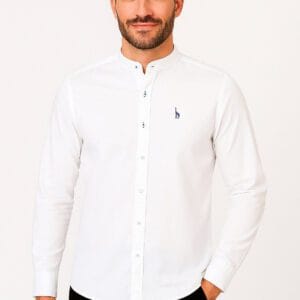CAMISA OXFORD SLIM FIT MC