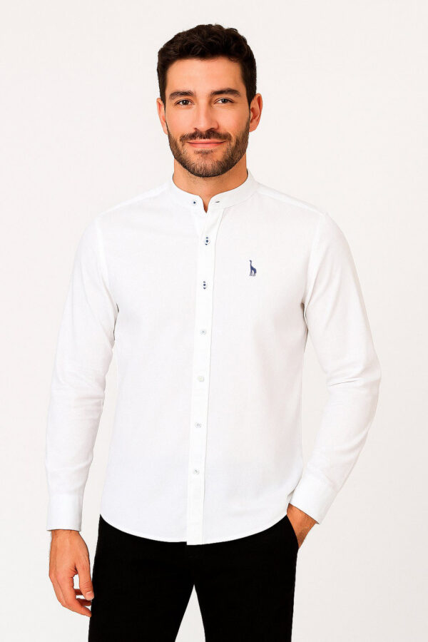 CAMISA OXFORD SLIM FIT MC