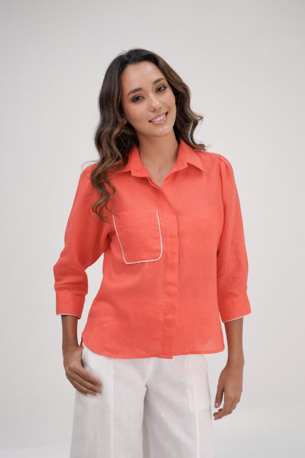 BLUSA 100% LINO