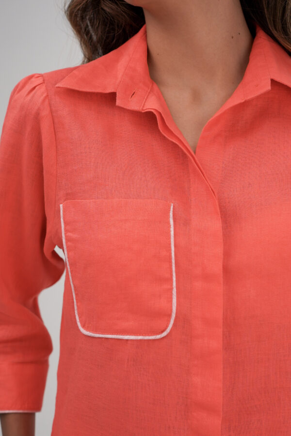 BLUSA 100% LINO - Imagen 2