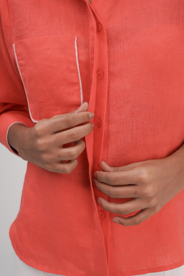 BLUSA 100% LINO - Imagen 3