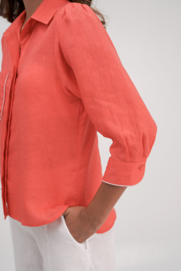 BLUSA 100% LINO - Imagen 4