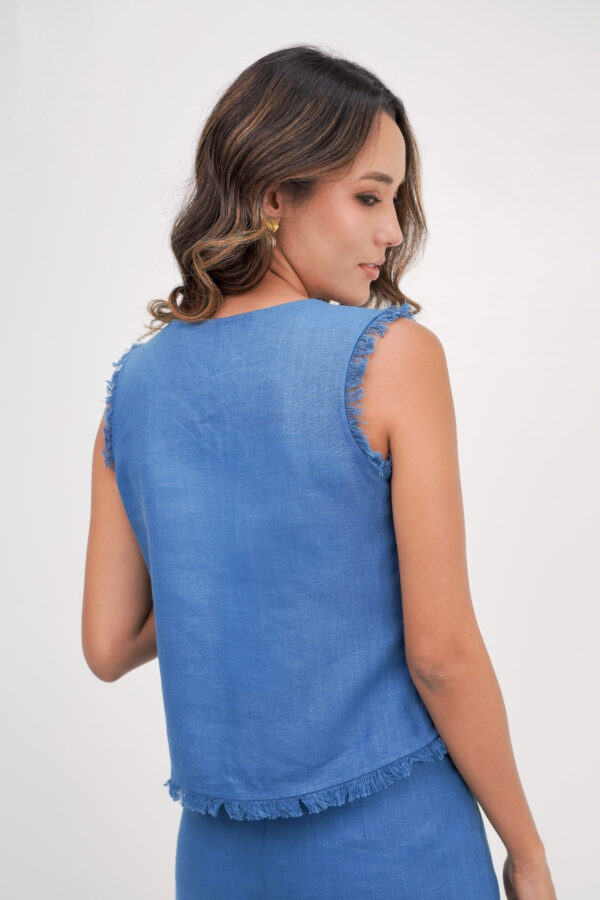 BLUSA 100% LINO - Imagen 2