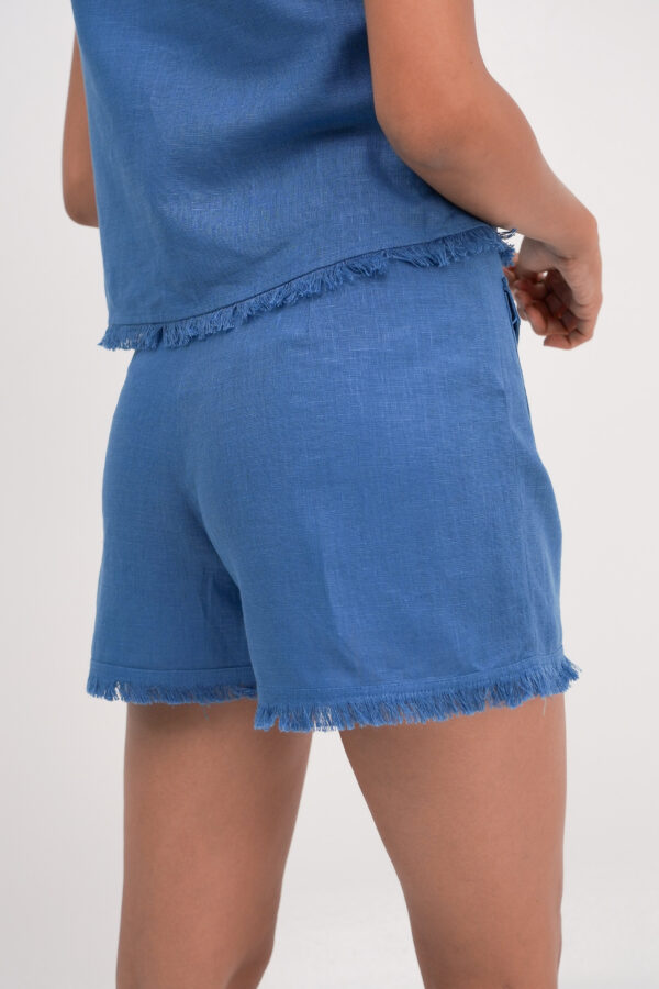 SHORT 100% LINO - Imagen 3