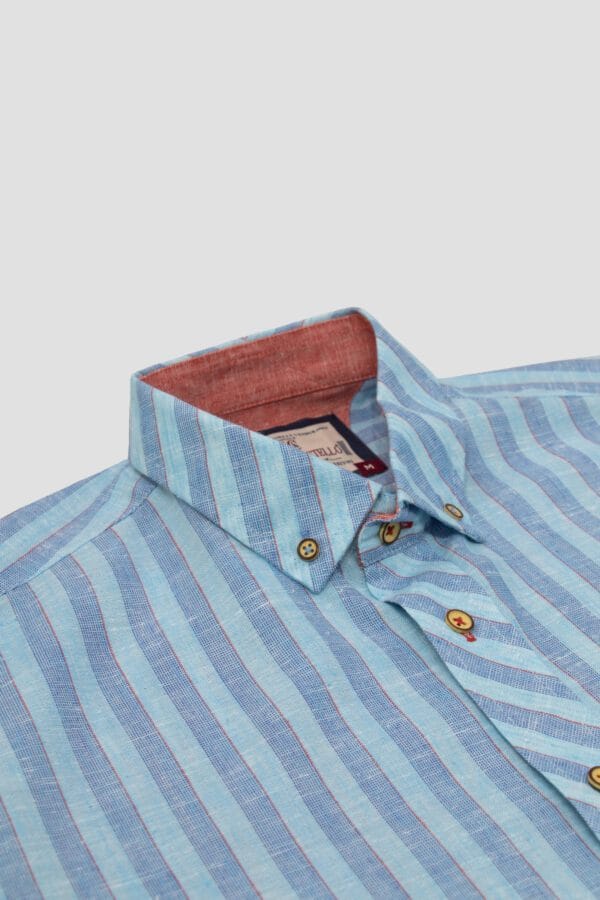 CAMISA MC EFECTO LINO - Imagen 2