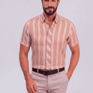 CAMISA MANGA LARGA EFECTO LINO