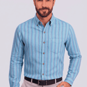 CAMISA MC EFECTO LINO