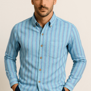 CAMISA MC EFECTO LINO