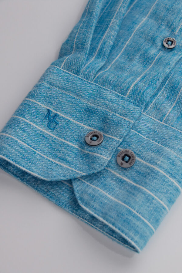 CAMISA EFECTO LINO - Imagen 3