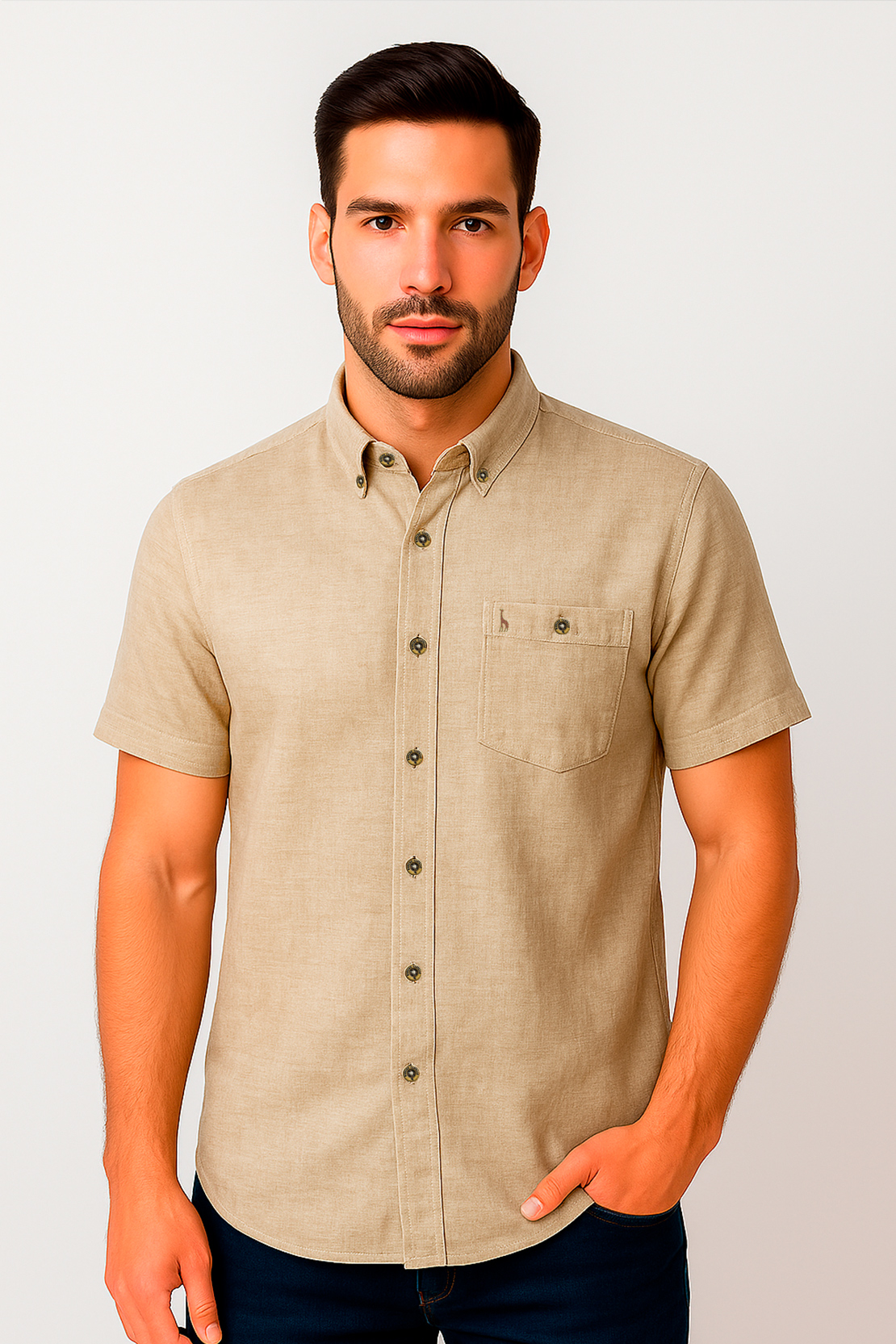 CAMISA EFECTO LINO