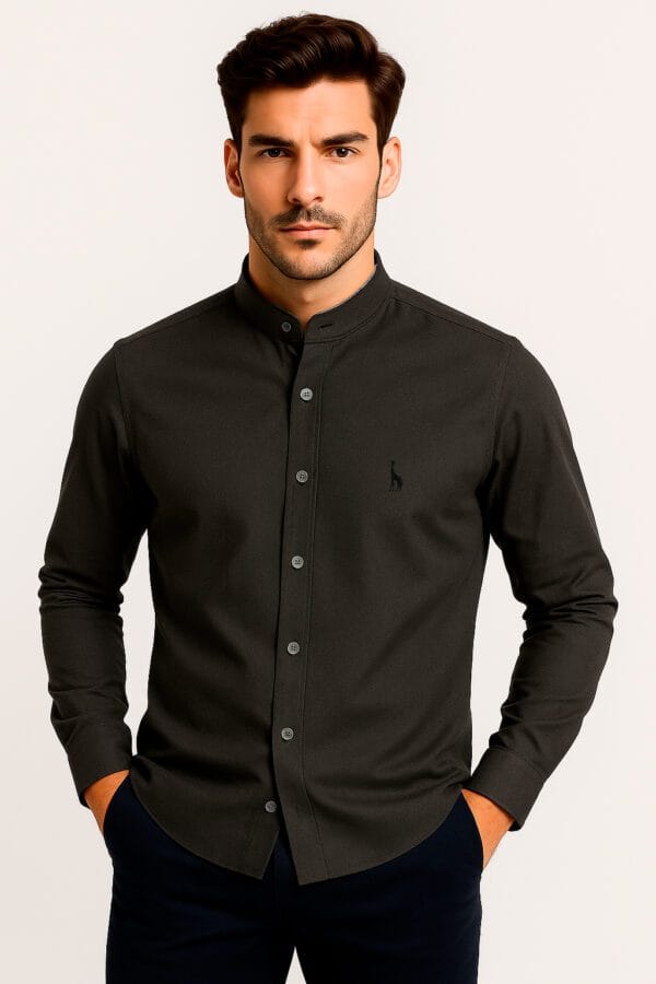 CAMISA MC EFECTO LINO