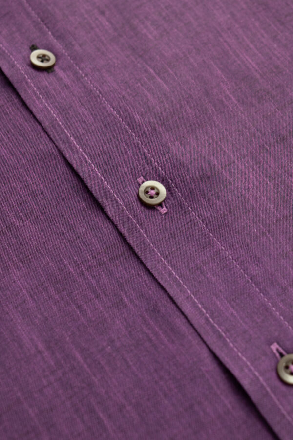 CAMISA EFECTO LINO - Imagen 3