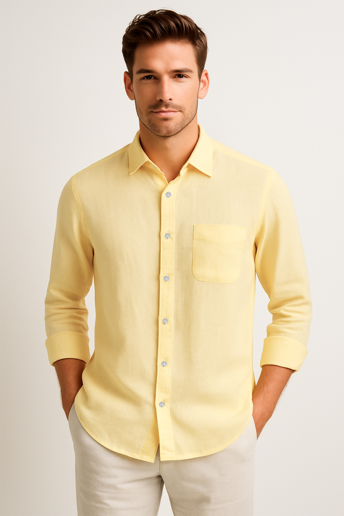 CAMISA 100% LINO