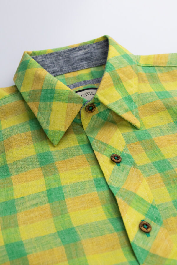 CAMISA EFECTO LINO - Imagen 2