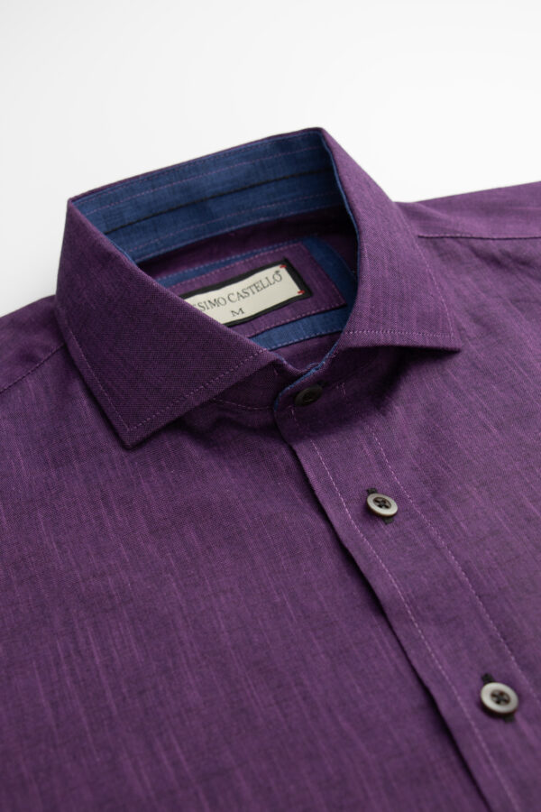 CAMISA EFECTO LINO - Imagen 2