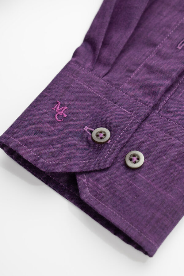CAMISA EFECTO LINO - Imagen 4