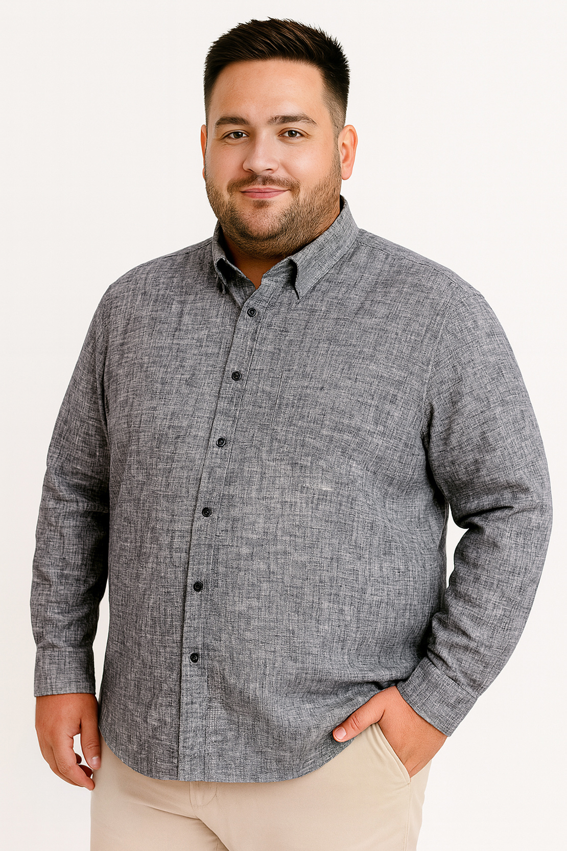CAMISA EFECTO LINO