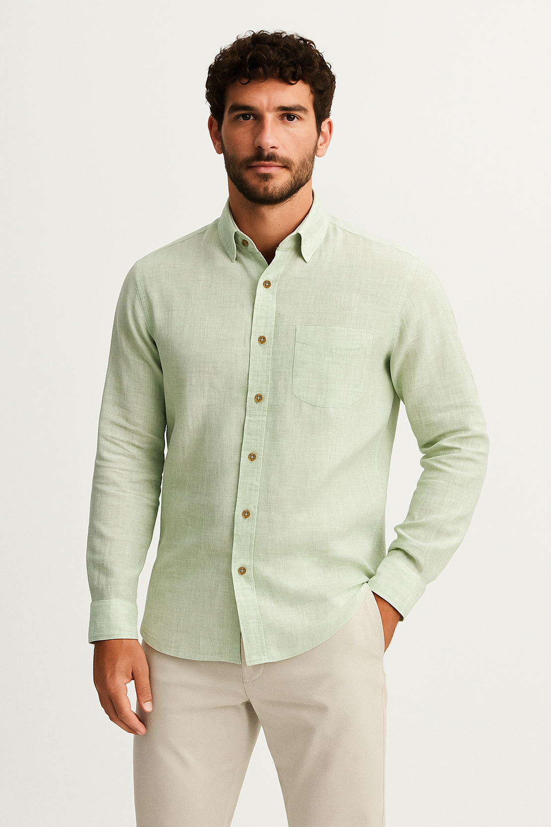 CAMISA EFECTO LINO
