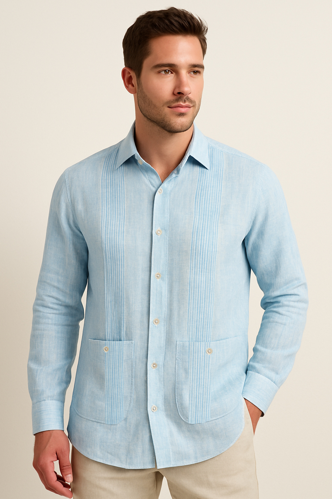 CAMISA EFECTO LINO