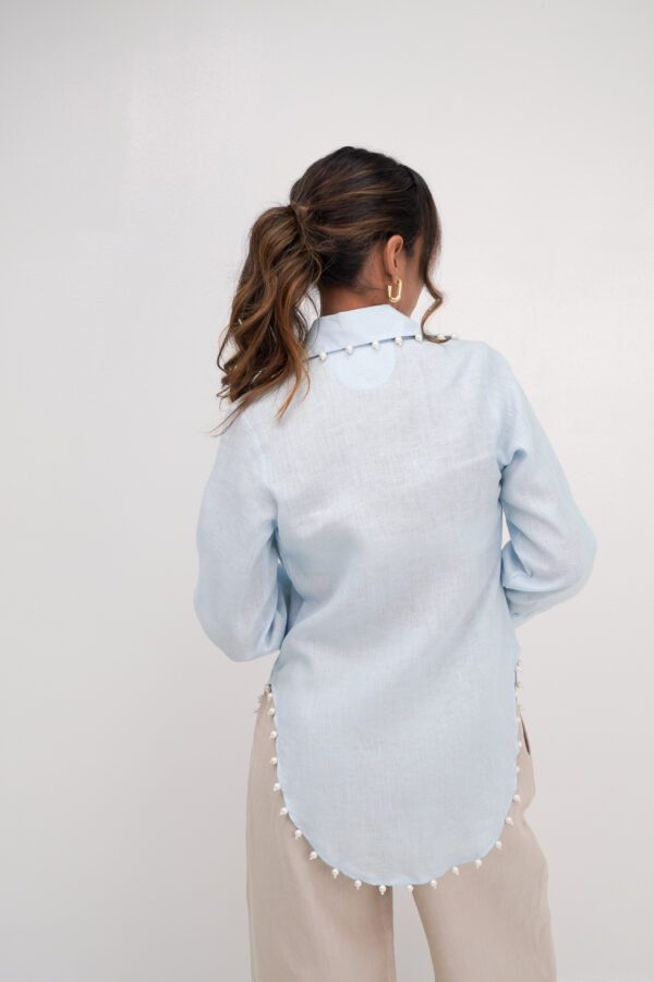 Blusa de lino