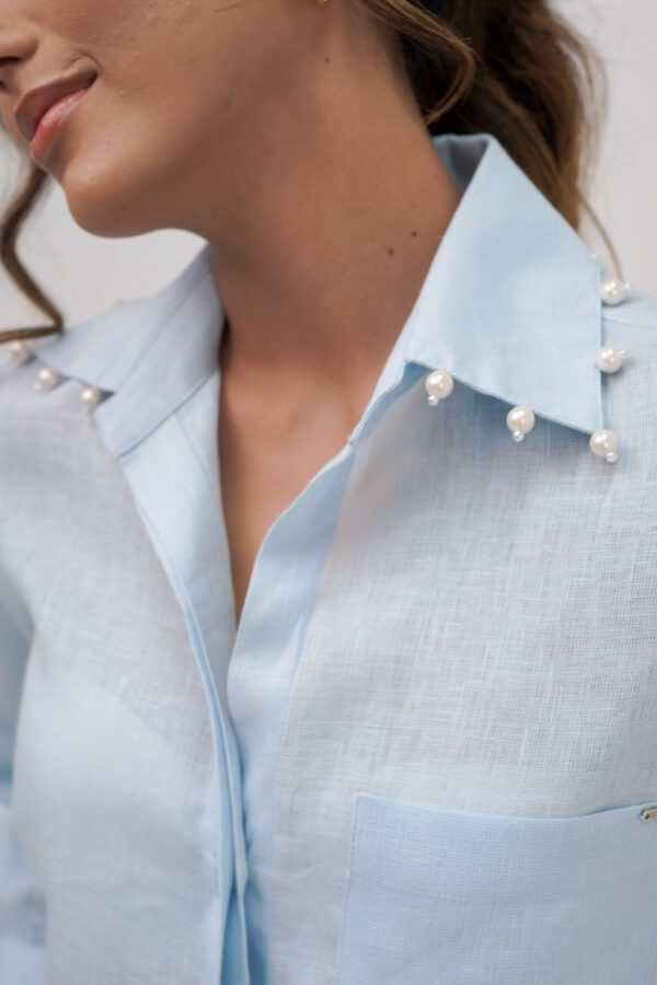 Blusa de lino