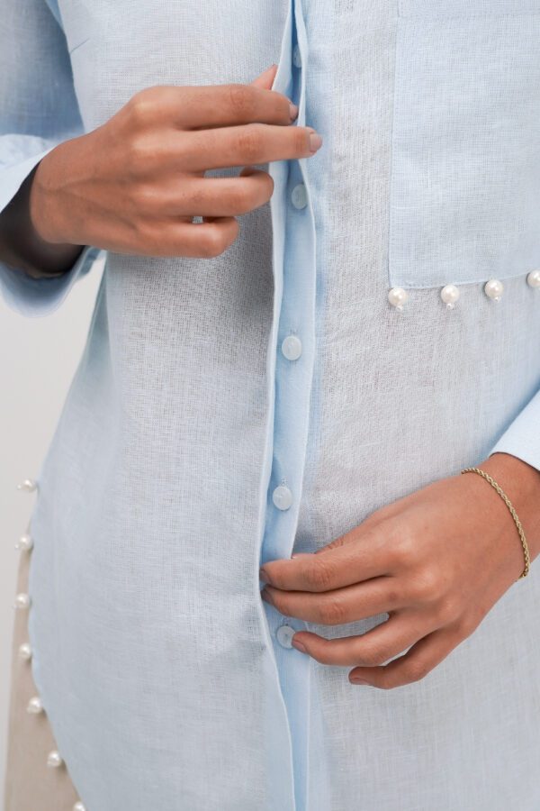 Blusa de lino