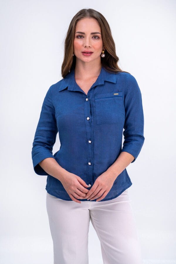 BLUSA 100% LINO