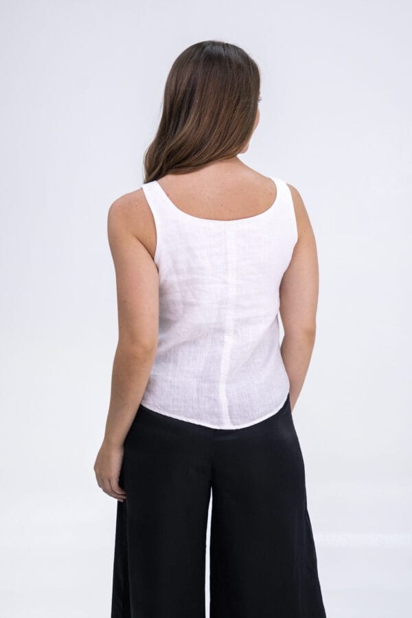 BLUSA 100% LINO - Imagen 3