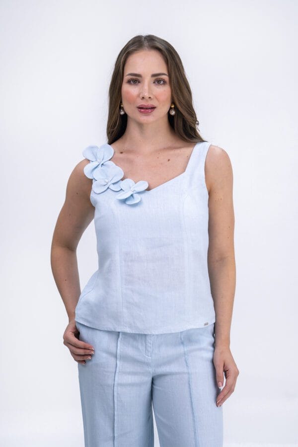 BLUSA 100% LINO