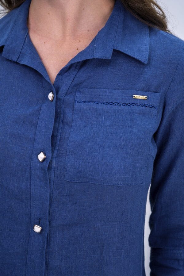 BLUSA 100% LINO - Imagen 4