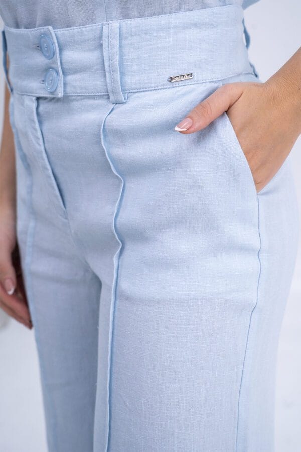 PANTALON 100% LINO - Imagen 3