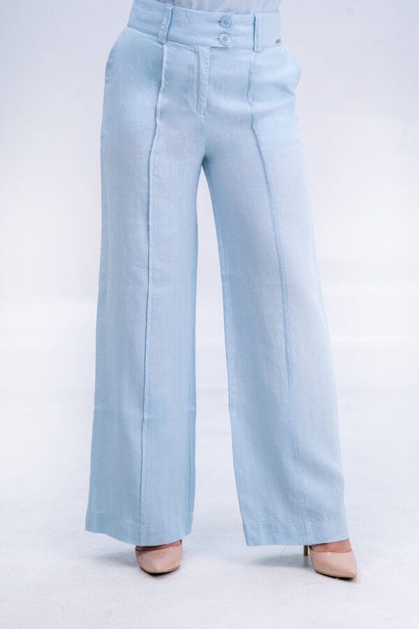 PANTALON 100% LINO