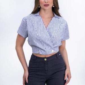 BLUSA EFECTO LINO